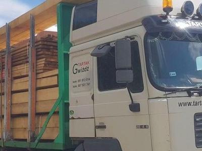 Więźba dachowa transport HDS 1